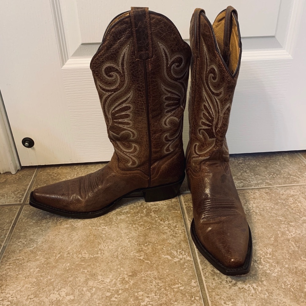 J. B. Dillon Genuine Goat Western Boots! 🔥